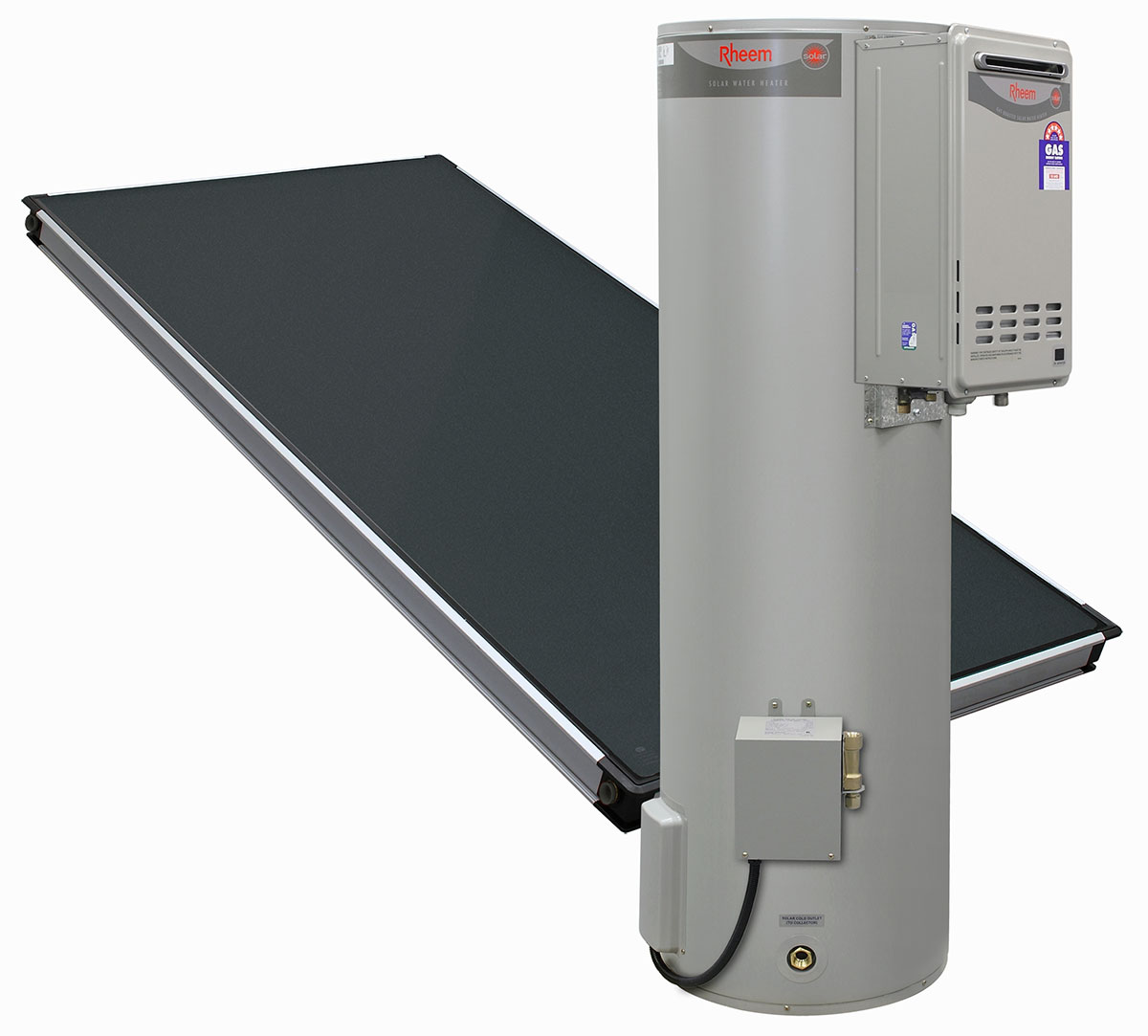 Rheem Loline 1 TBT Panel 220 Gas Boost Green Energy Needs